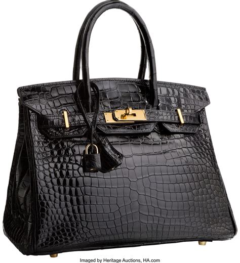 black croc hermes birkin|Hermes Birkin crocodile handbag.